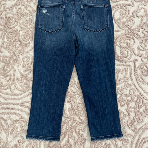 Judy Blue Skinny Fit Capri/Cropped Jeans - Size 28 - Picture 3 of 5